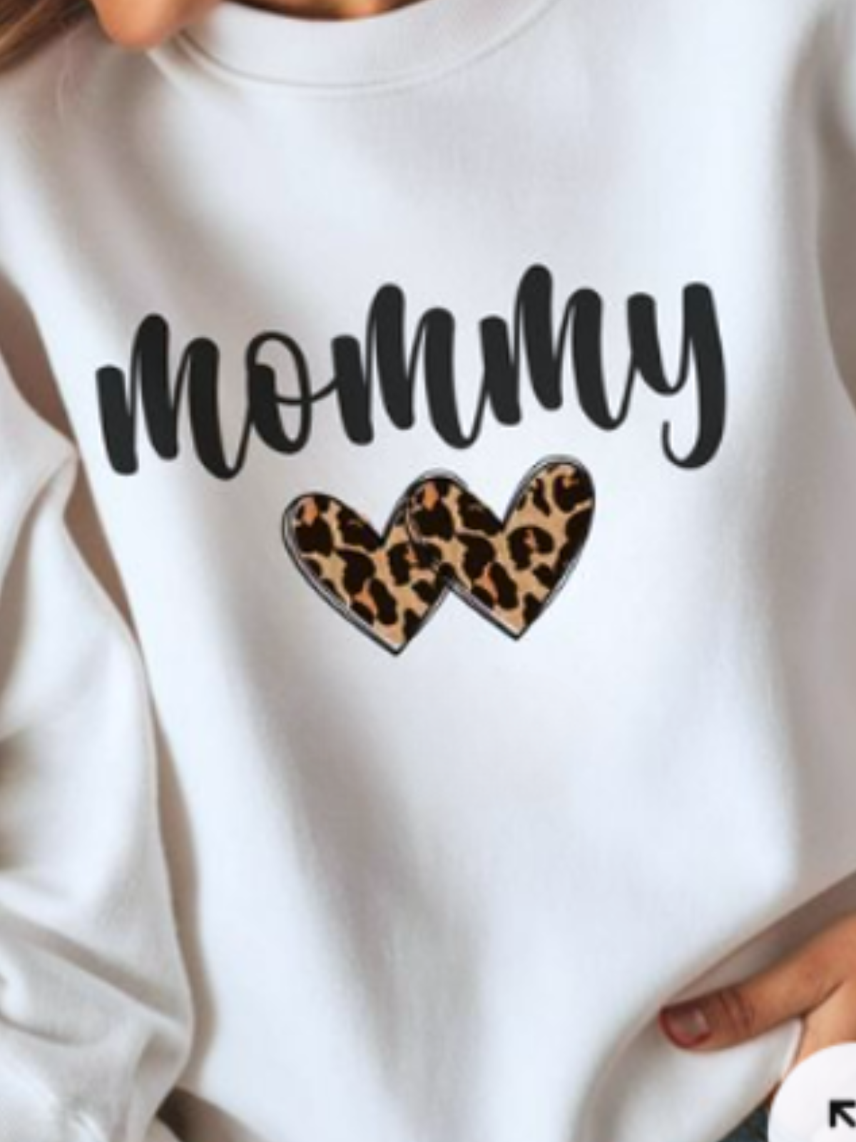 Sweatshirt Mommy Animal Print
