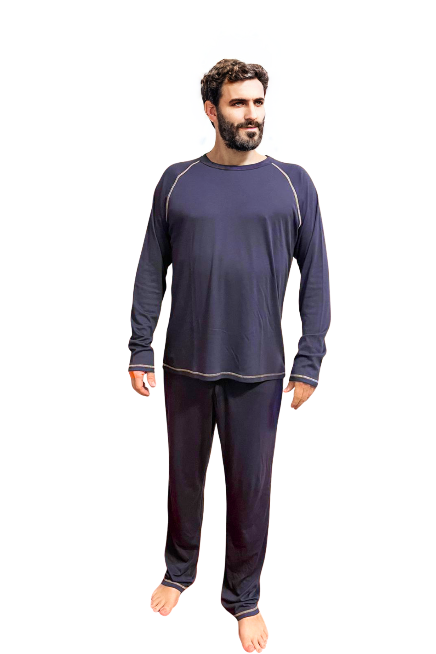 Pima Navy Blue - For Him