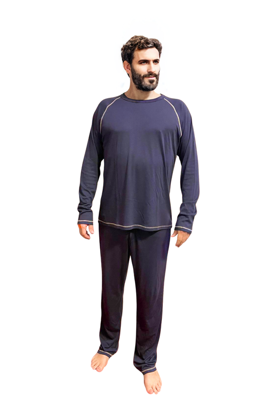 Pima Navy Blue - For Him